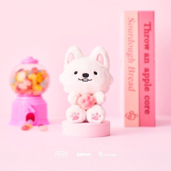 강다니엘 캐릭터 '담이'의 팝업스토어 '냥젤리샵'. 사진=비마이프렌즈