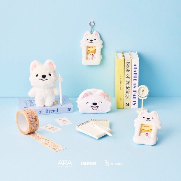 강다니엘 캐릭터 '담이'의 팝업스토어 '냥젤리샵'. 사진=비마이프렌즈