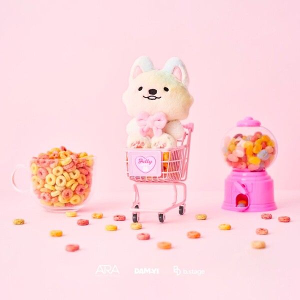 강다니엘 캐릭터 '담이'의 팝업스토어 '냥젤리샵'. 사진=비마이프렌즈