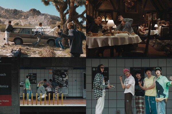 코르티스 'What You Want' 뮤비티저. 사진=빅히트뮤직