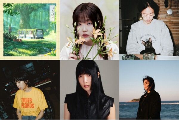 사진=롯데엔터테인먼트, SLL, YG엔터테인먼트(이수현), a0made(구름), sh∙CIFIKA∙헨(아티스트 본인)