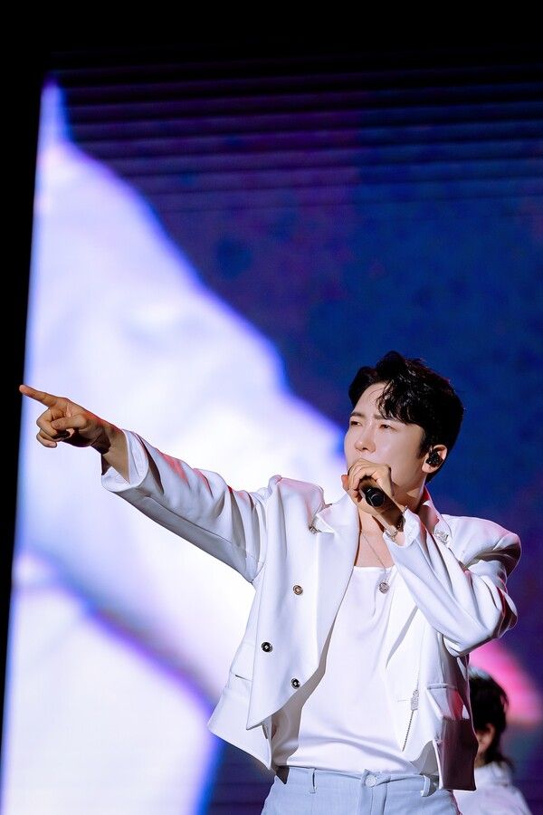 에녹 ‘2025 송도맥주축제’ 현장. 사진=EMK엔터테인먼트