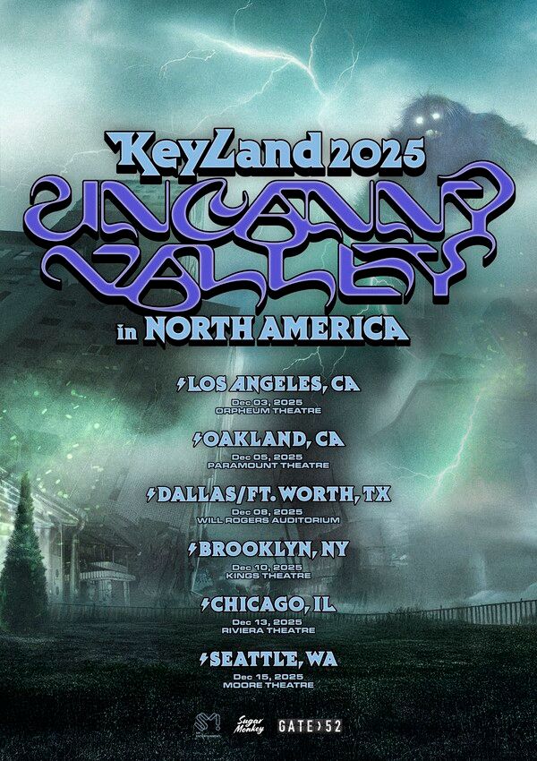 키 새 투어 ‘2025 KEYLAND : Uncanny Valley’(2025 키랜드 : 언캐니 밸리) 미주투어 일정. 사진=SM엔터테인먼트