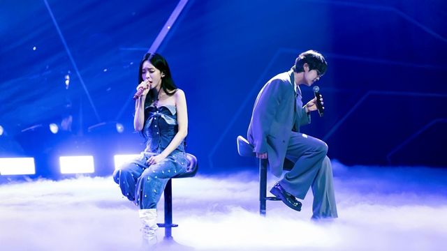 헤이즈(왼쪽)와 이석훈. 사진=Mnet