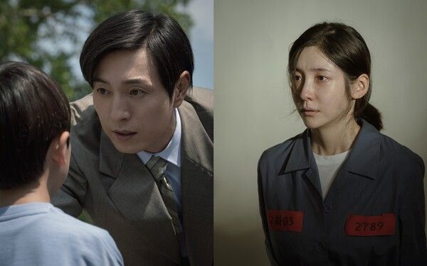 '자필' 정성일-박지현. 사진=블루파이어스튜디오㈜