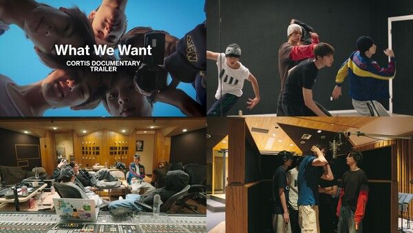 코르티스 'What We Want' 다큐멘터리 트레일러. 사진=빅히트뮤직