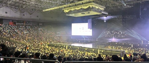 에스파 콘서트 '싱크 : 액시스 라인'(SYNK : aeXIS LINE) 현장. 사진=뉴스컬처