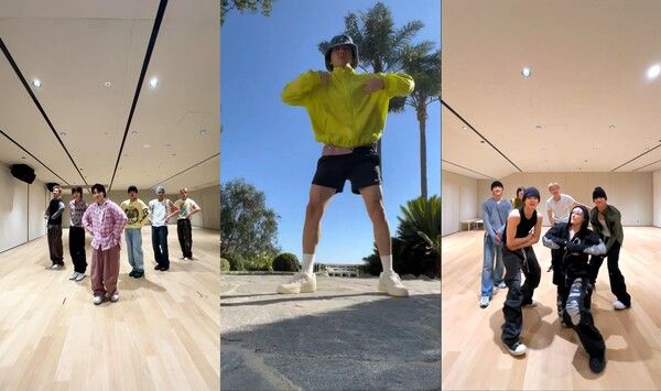 코르티스 댄스챌린지. 사진=빅히트뮤직