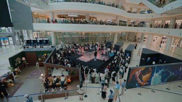 쏜애플 '불구경' 팝업. 사진=MPMG MUSIC