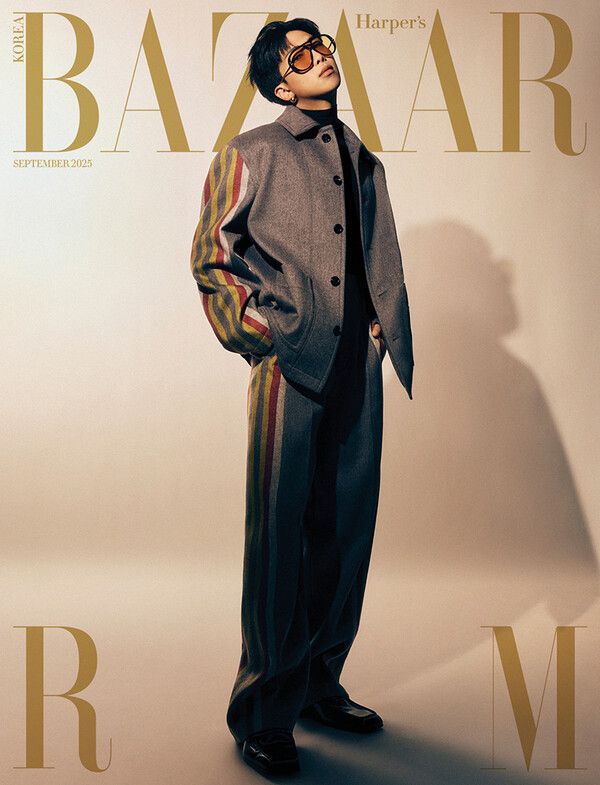 방탄소년단 RM. 사진=하퍼스 바자 코리아 Harper’s BAZAAR KOREA