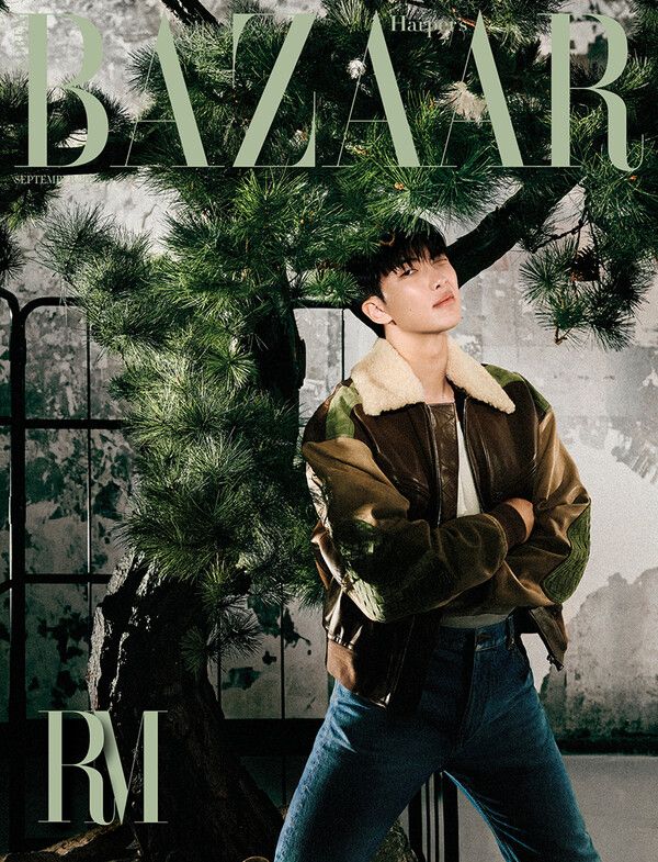 방탄소년단 RM. 사진=하퍼스 바자 코리아 Harper’s BAZAAR KOREA