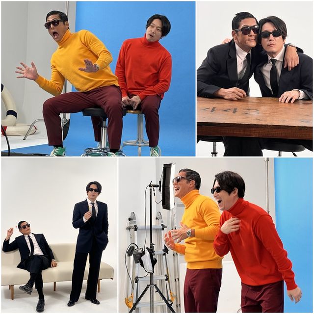 박준형과 장혁.