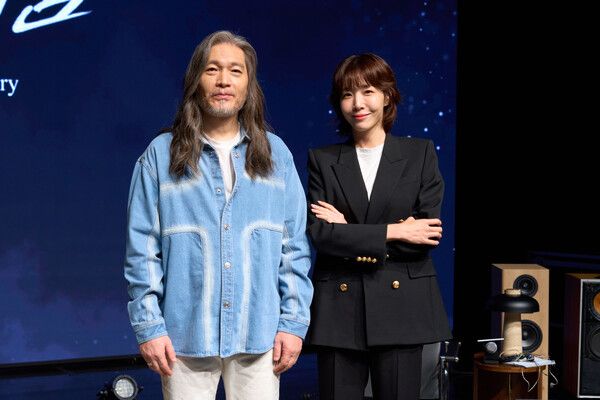 정규8집 작업에 함께 한 임재범과 김이나. 사진=블루씨드엔터테인먼트