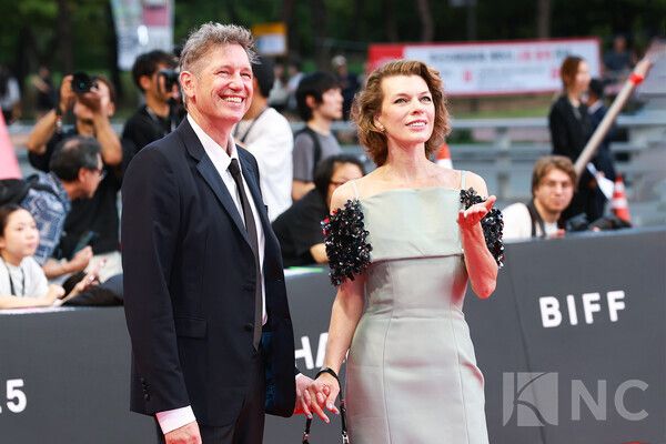 배우 밀라요보비치. 사진=김규빈 기자