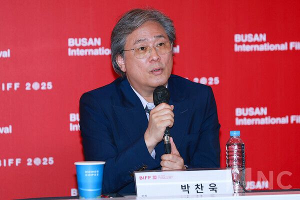 박찬욱 감독. 사진=김규빈 기자