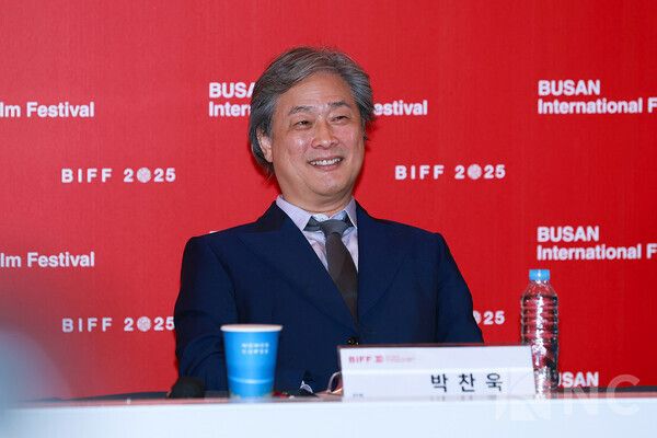 박찬욱 감독. 사진=김규빈 기자