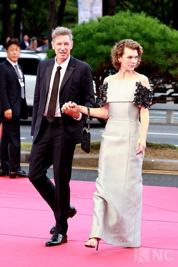 배우 밀라요보비치. 사진=김규빈 기자