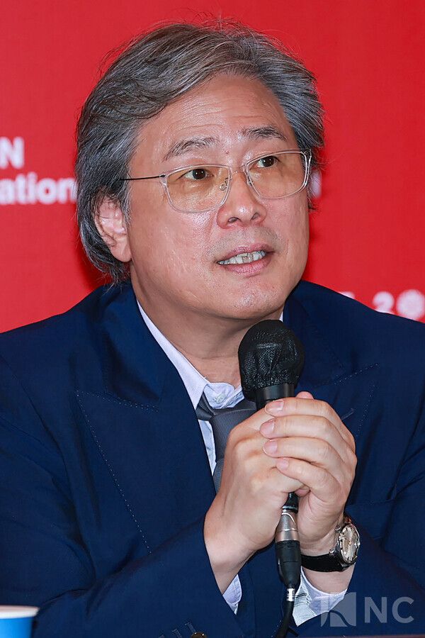 박찬욱 감독. 사진=김규빈 기자