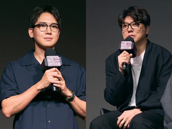 (왼쪽부터) 유기환 넷플릭스 디렉터, 김학민 '흑백요리사' PD. 사진=넷플릭스