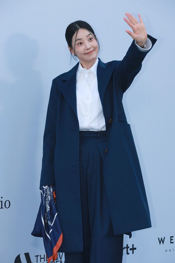 배우 한지혜. 사진=김규빈 기자