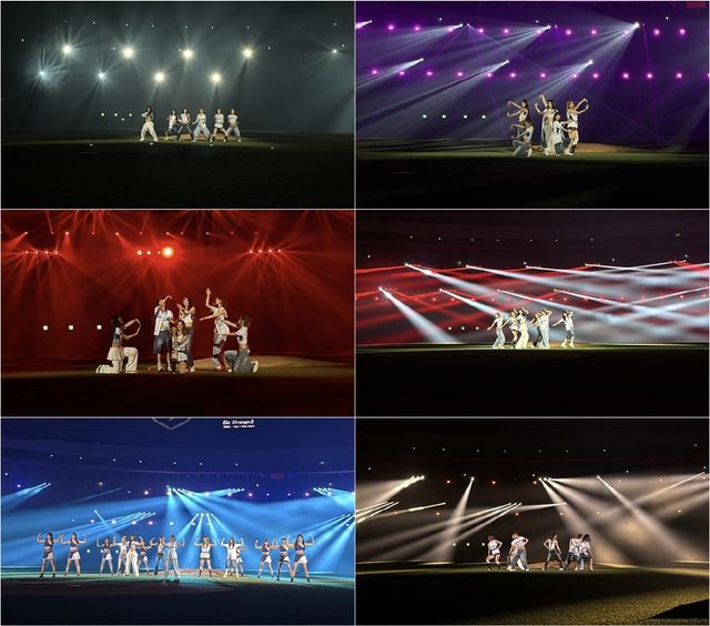 타이베이 돔에서 공연 중인 이프아이. 사진=하이헷엔터테인먼트