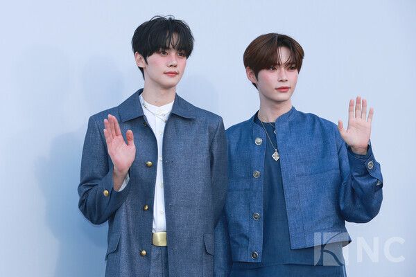 그룹 제로베이스원(ZEROBASEONE) 김규빈, 성한빈. 사진=김규빈 기자