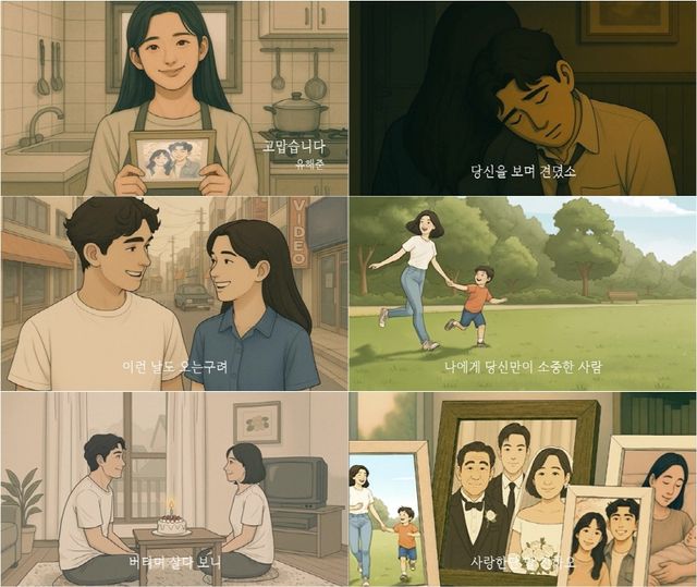 '고맙습니다' 뮤직비디오.