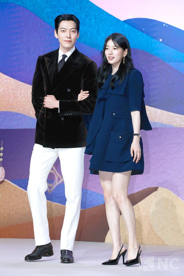 배우 김우빈, 수지. 사진=김규빈 기자