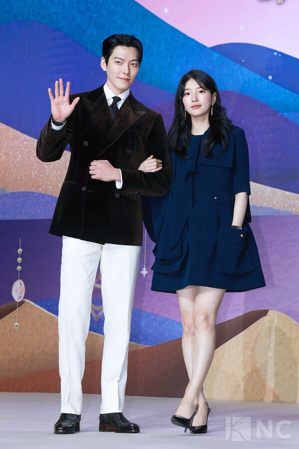 배우 김우빈, 수지. 사진=김규빈 기자