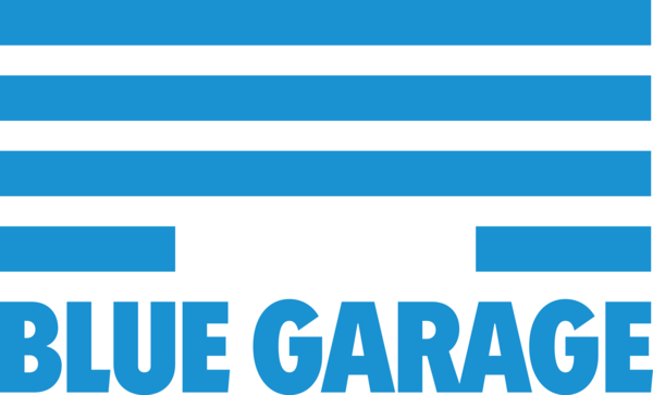 JYP 자회사 블루개러지 로고.