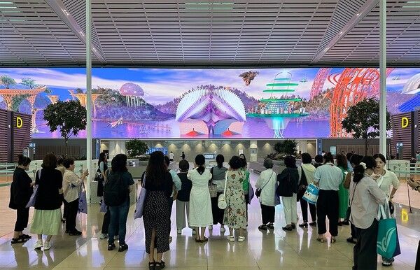 대한민국 미술축제-인천국제공항 전시전경. 사진=예술경영지원센터