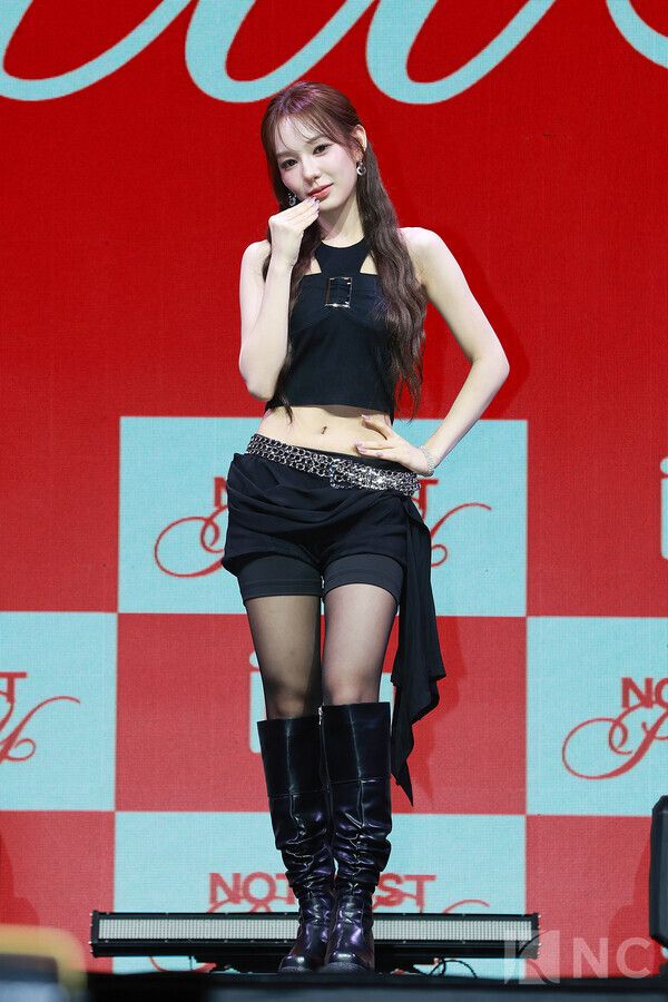 그룹 이즈나(izna) 유사랑. 사진=김규빈 기자