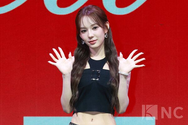 그룹 이즈나(izna) 유사랑. 사진=김규빈 기자