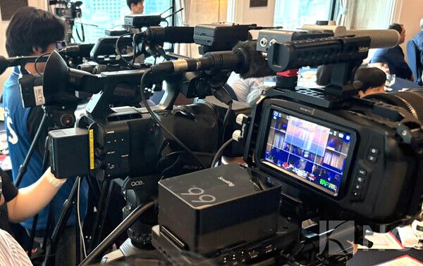 4일 서울 중구 프레스센터에서는 30여개 매체사가 운집한 가운데 '2025 WEA 서울총회' 종합설명회가 열렸다/ 사진= 송성훈 기자 hpl2016@nc.press