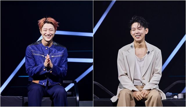 우즈(왼쪽)와 폴킴. 사진=Mnet