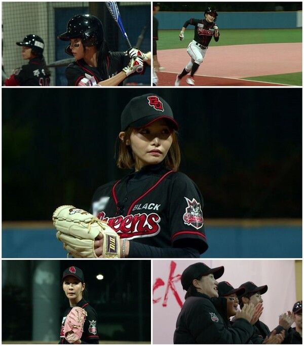 13일 방송되는 '야구여왕'에서 선발 등판한 아야카. 사진=채널A