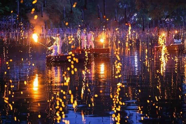 제32회 함안낙화놀이 공개행사 사진=함안군