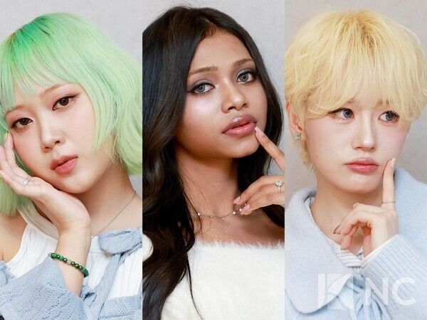 グループMEPC ッケッケ、アニカ、ミホ。写真=キム・ギュビン記者