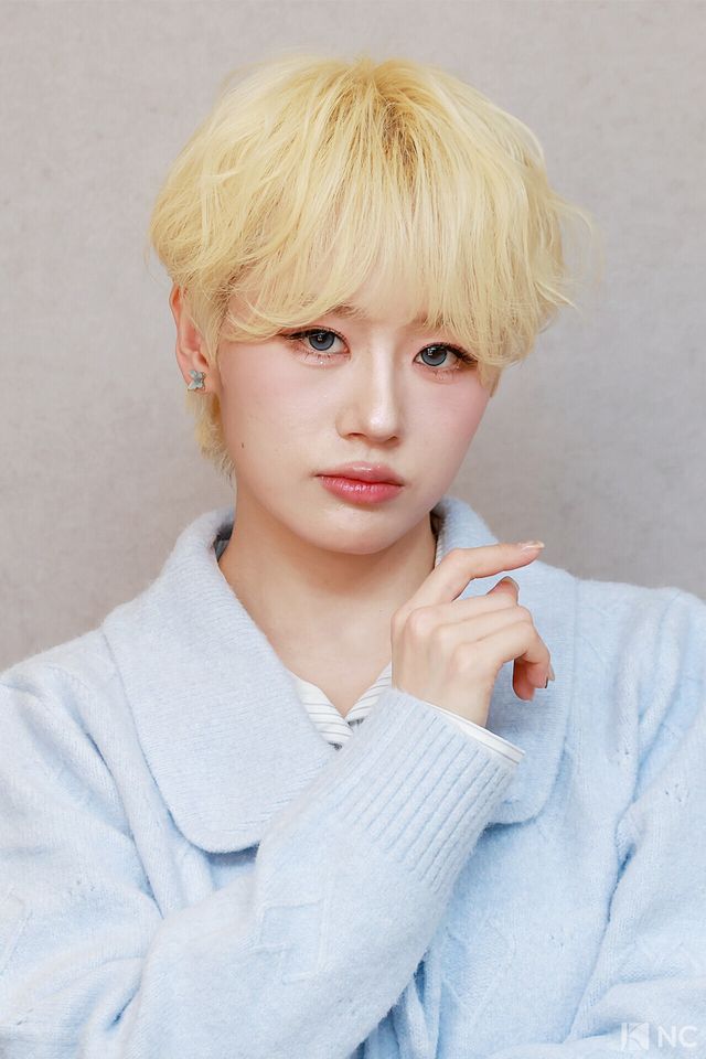 그룹 맵시(MEPC) 미호가 뉴스컬처와의 인터뷰에 앞서 포즈를 취하고 있다. 사진=김규빈 기자