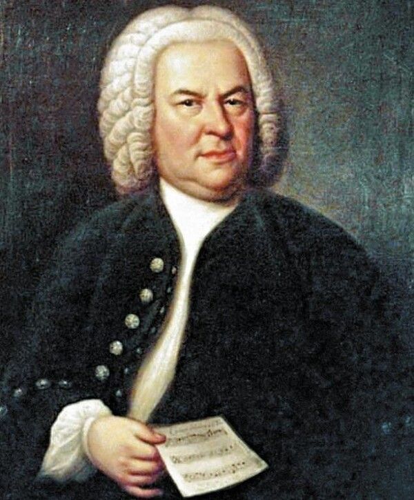 Photo by Johann Sebastian Bach.