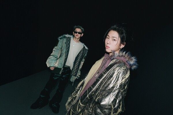 ZICO and Crush. Photo by KOZ Entertainment, P Nation.