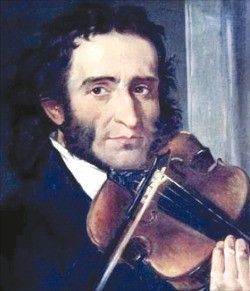 사진=니콜로 파가니니Niccolò Paganini 초상화