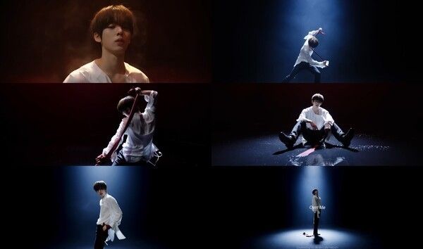 Han Yujin of ZEROBASEONE. Photo by WakeOne.