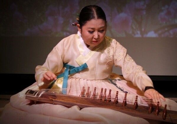 Gayageum master Ok-seon Chae. Photo courtesy of the National Gugak Center