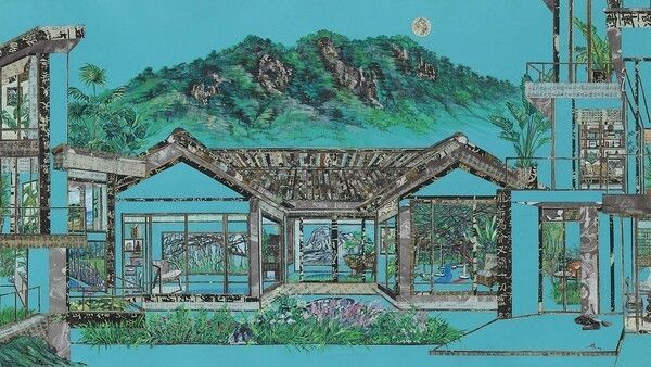 Work from In-kyung Kwon’s solo exhibition “When the Forest Grows Thick in Your Room.” Photo courtesy of Gallery Meme