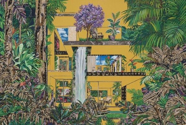 Work from In-kyung Kwon’s solo exhibition “When the Forest Grows Thick in Your Room.” Photo courtesy of Gallery Meme