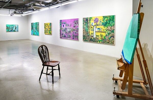 Work from In-kyung Kwon’s solo exhibition “When the Forest Grows Thick in Your Room.” Photo courtesy of Gallery Meme