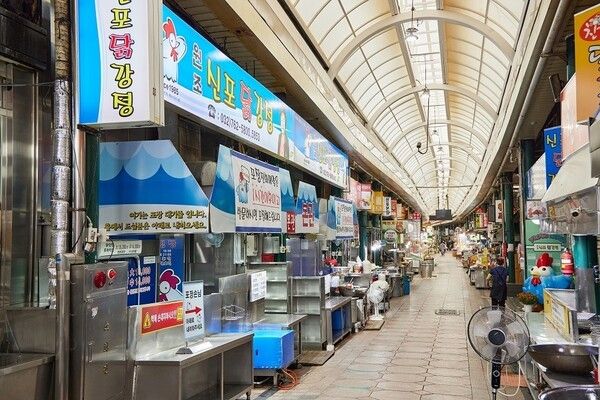 인천 신포국제시장 전경. 사진=인천관광공사