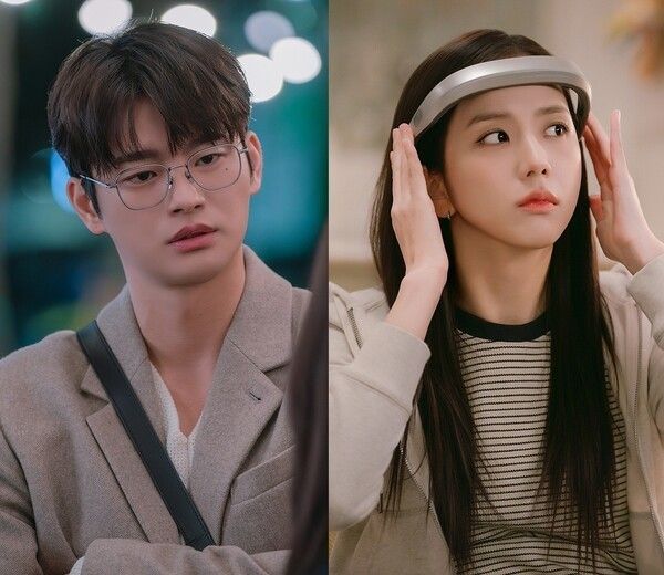 Jisoo and Seo In-guk in “Boyfriend on Demand.” Photo by Netflix.