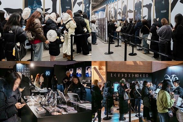 (위 사진은 기사방향콰 큰 관련없음) 엑소 팝업. 사진=SM엔터테인먼트